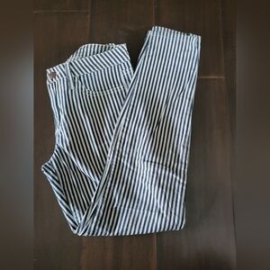 Striped Blue and White Pants